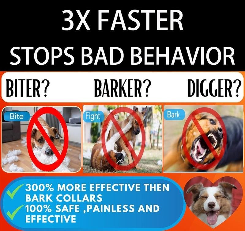 3X Ultrasonic Dog Bark Deterrent - Wowpetsmart