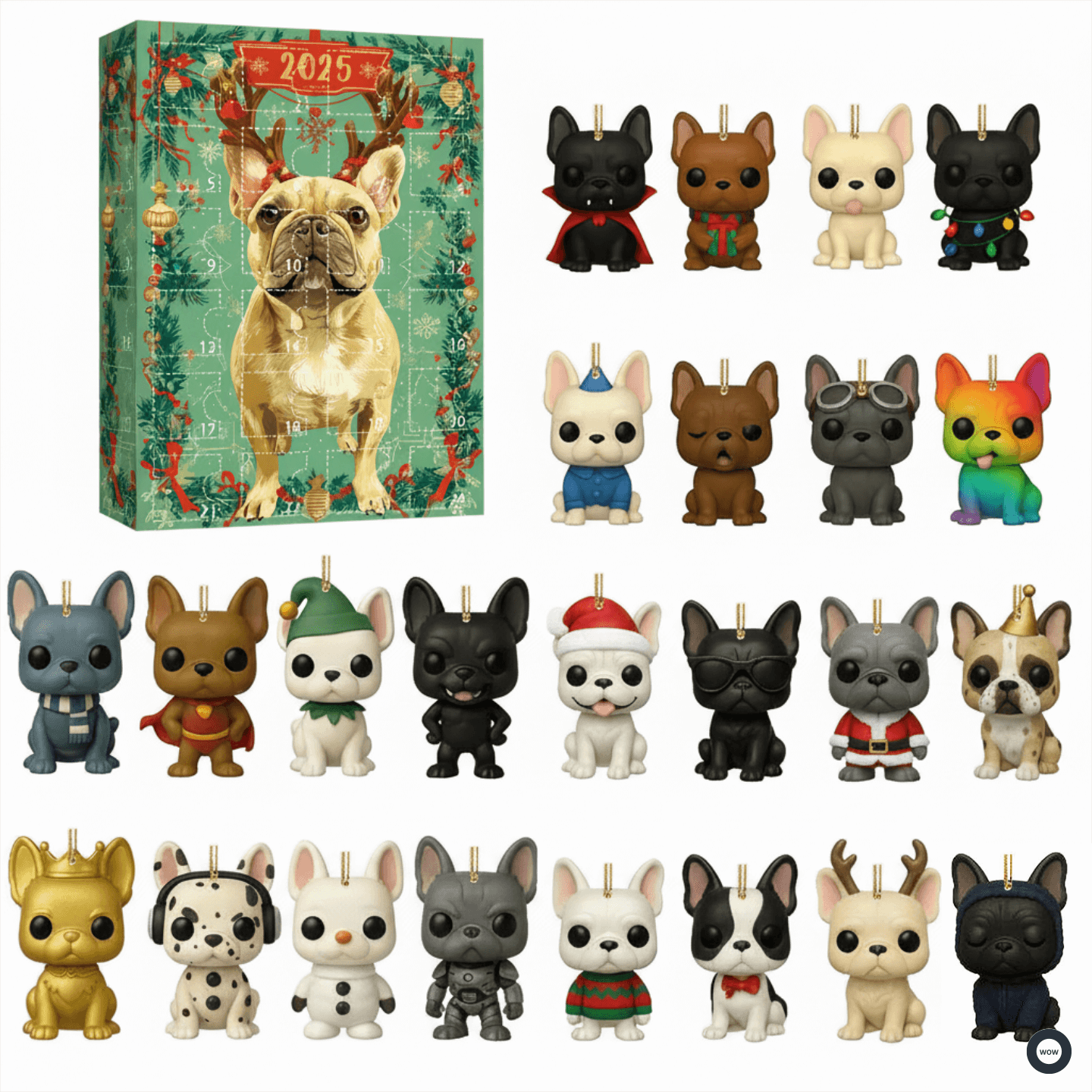 🌲Christmas Gift--2025 Funny Dog Advent Calendar
