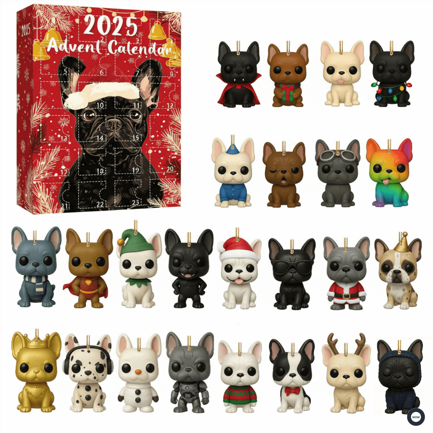 🌲Christmas Gift--2025 Funny Dog Advent Calendar