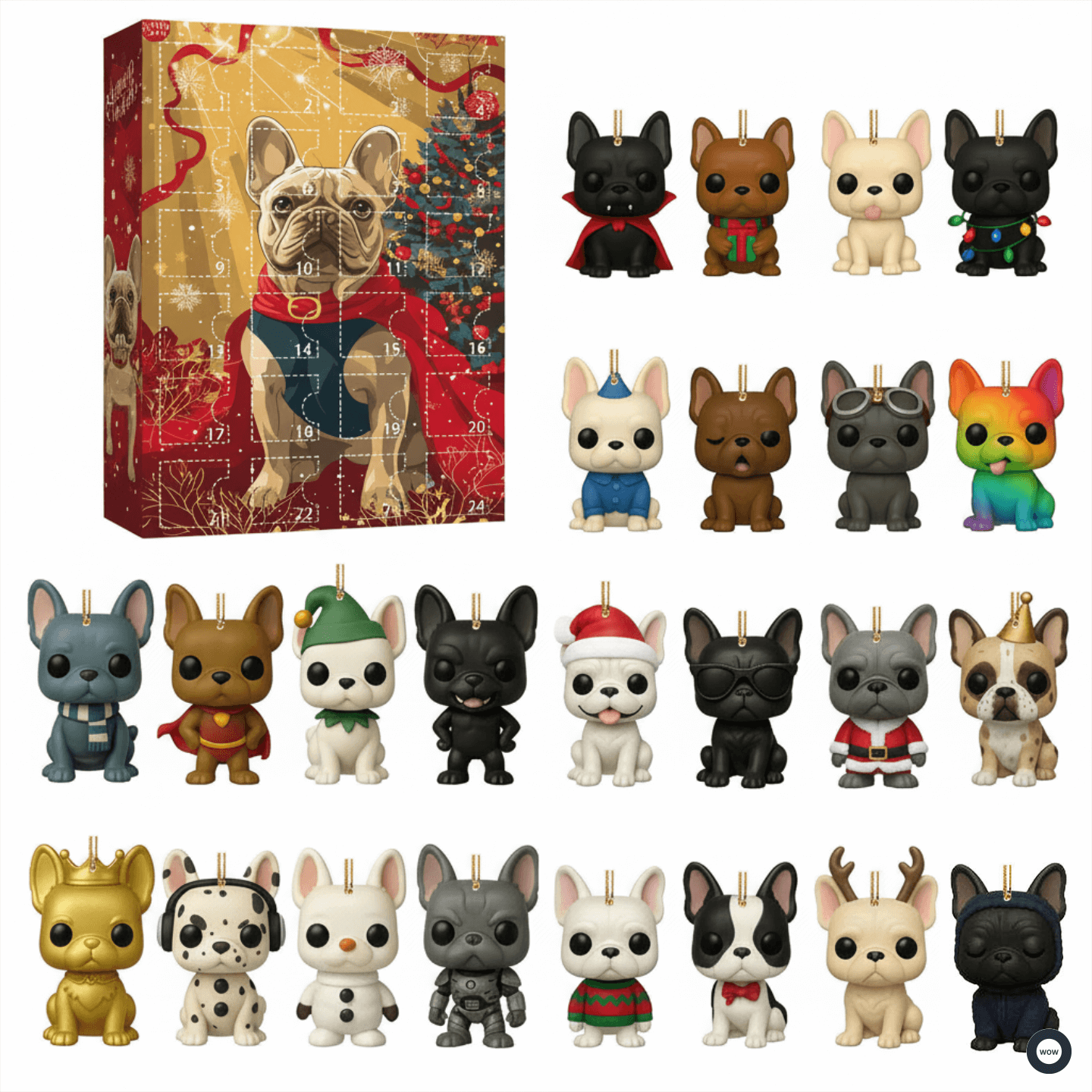 🌲Christmas Gift--2025 Funny Dog Advent Calendar