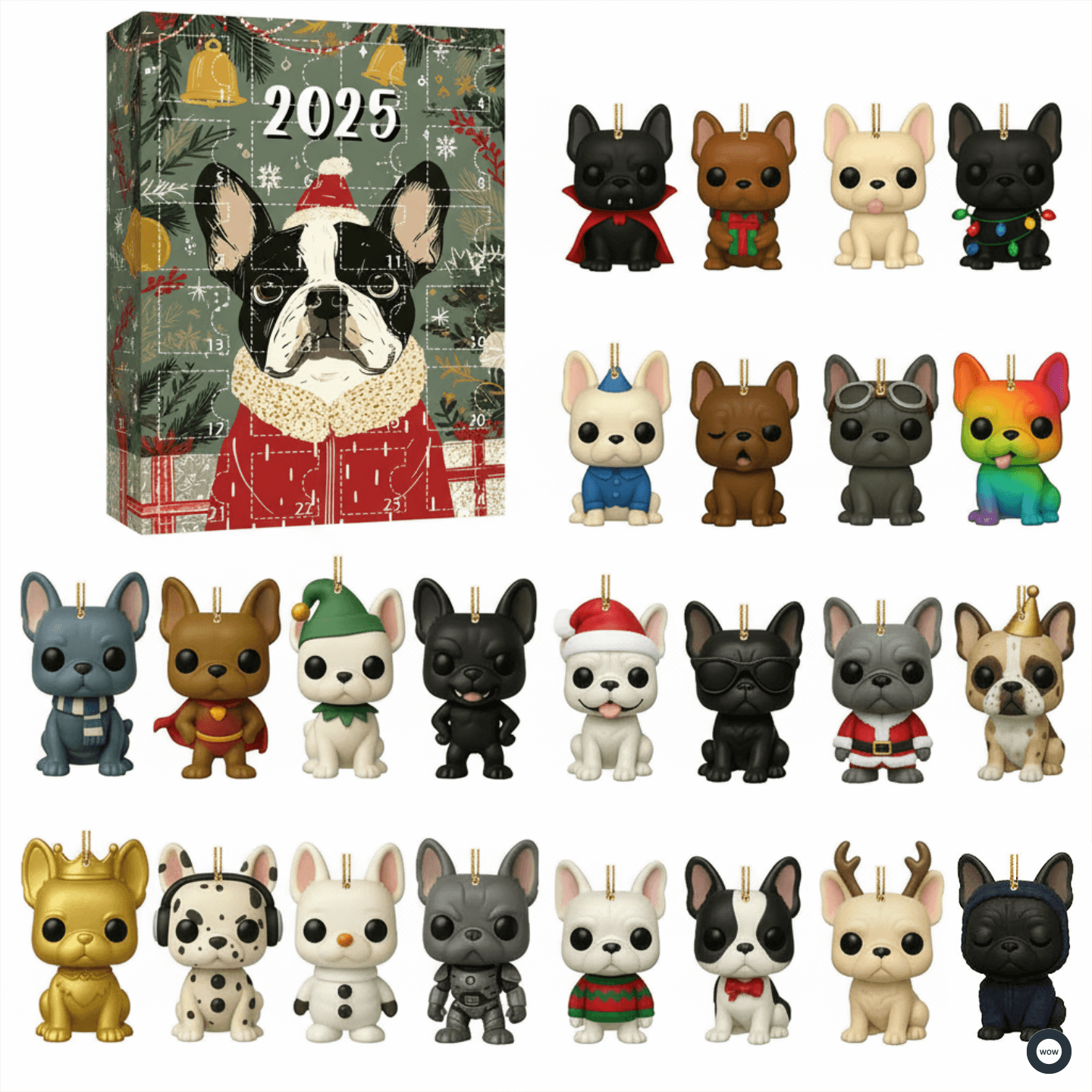 🌲Christmas Gift--2025 Funny Dog Advent Calendar