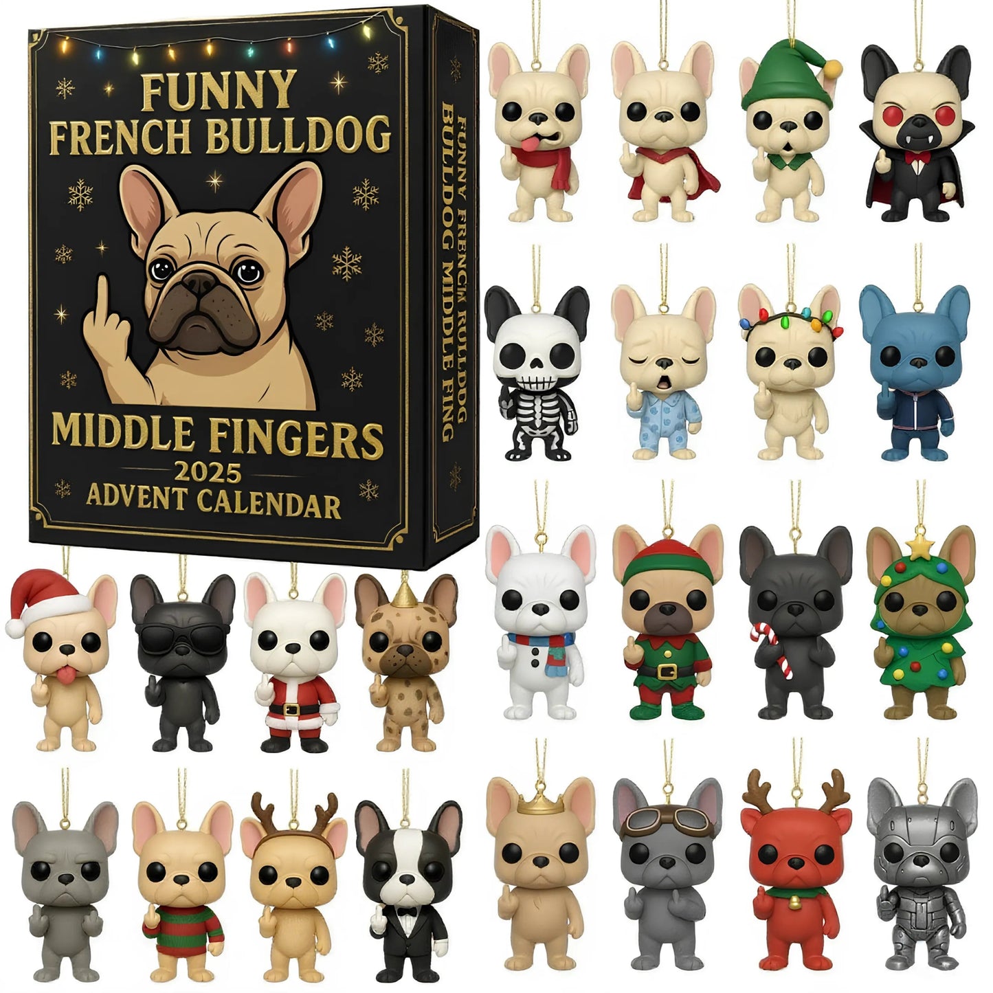 🌲Christmas Gift - 2025 Funny Dog Advent Calendar - Wowpetsmart
