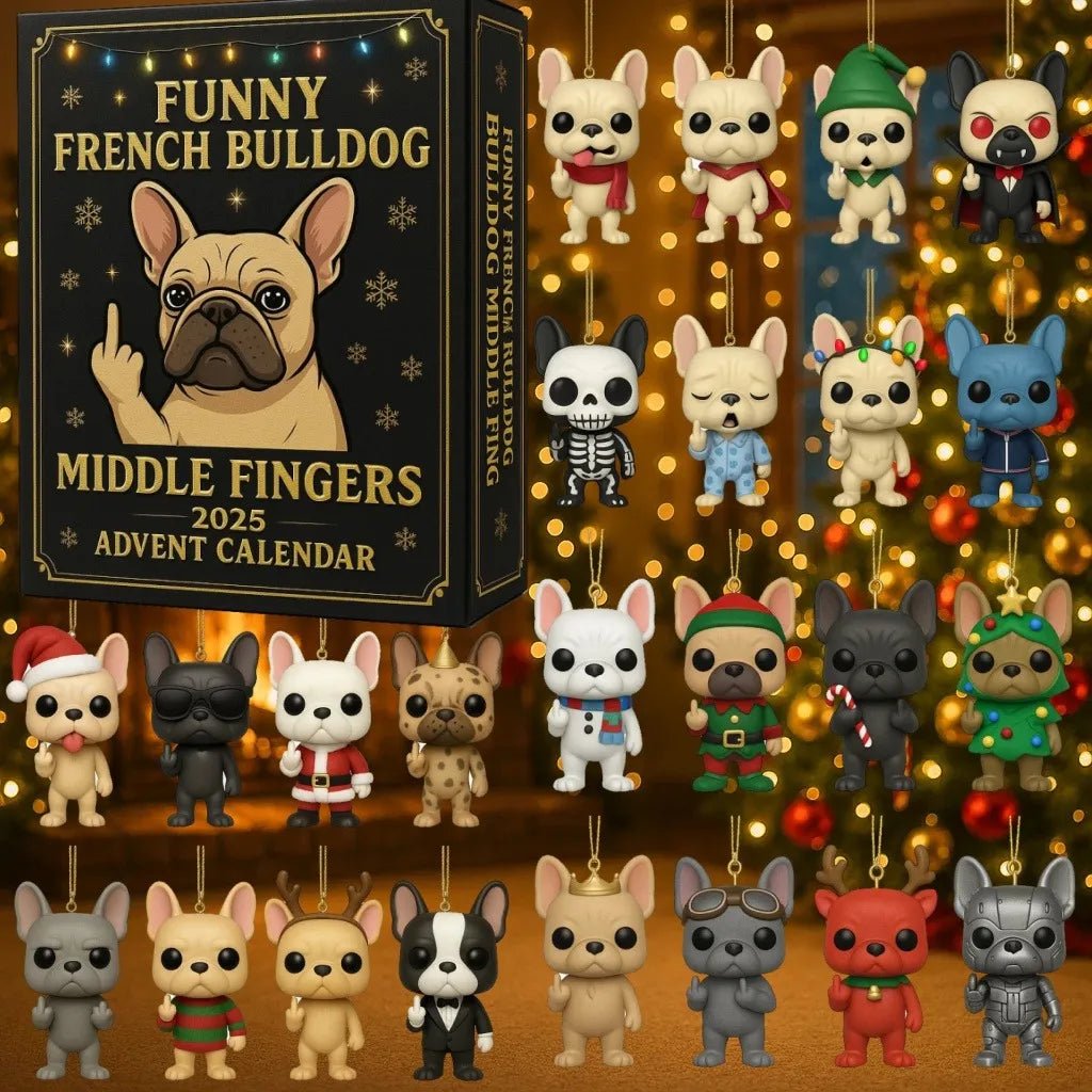 🌲Christmas Gift - 2025 Funny Dog Advent Calendar - Wowpetsmart