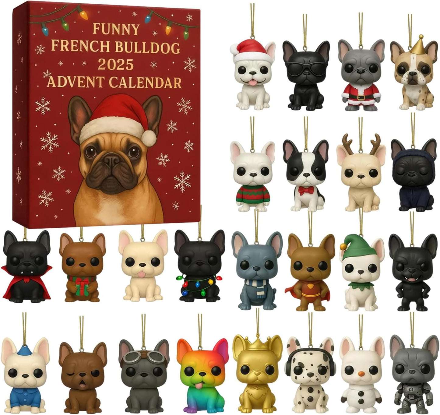 🌲Christmas Gift - 2025 Funny Dog Advent Calendar - Wowpetsmart