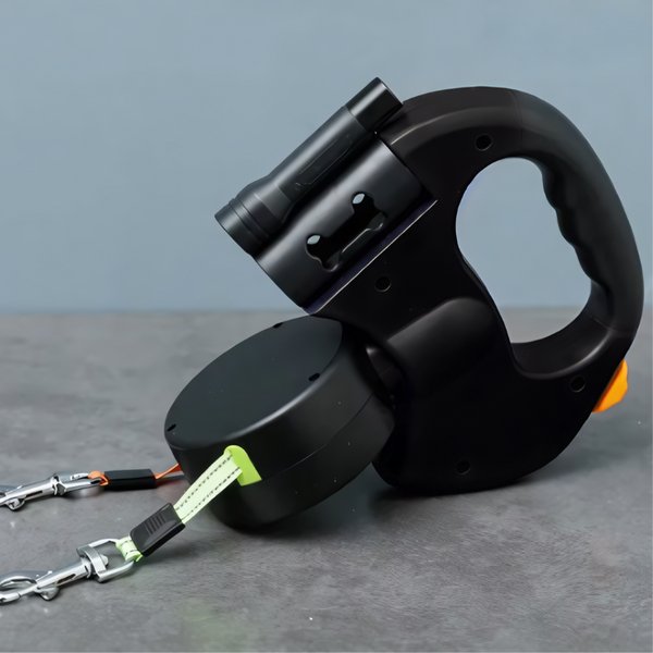 DualRetractableDogLeash