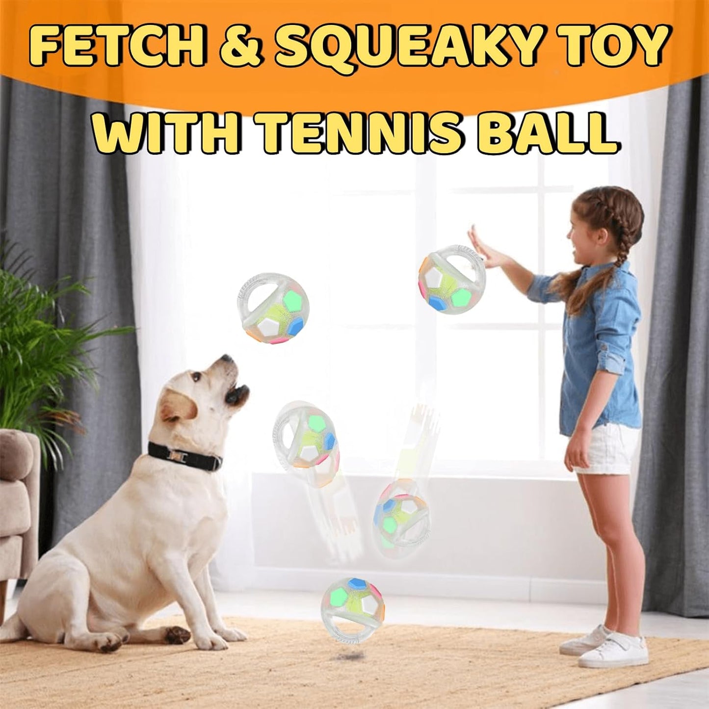 PawKick™ Durable Soccer Toy – Bouncy, Bite - Resistant & Fun - Wowpetsmart