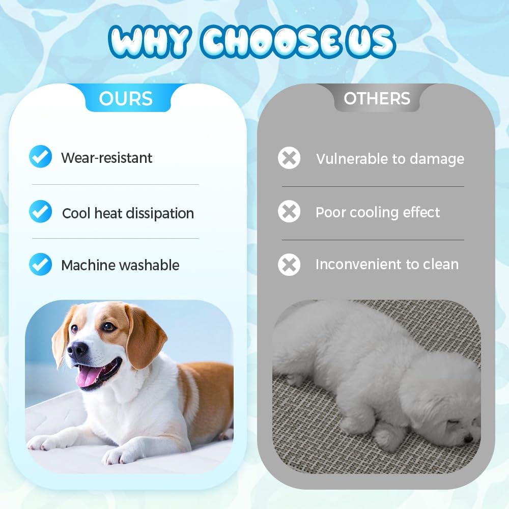 Pet Cooling Mat for Dogs Cats - Wowpetsmart
