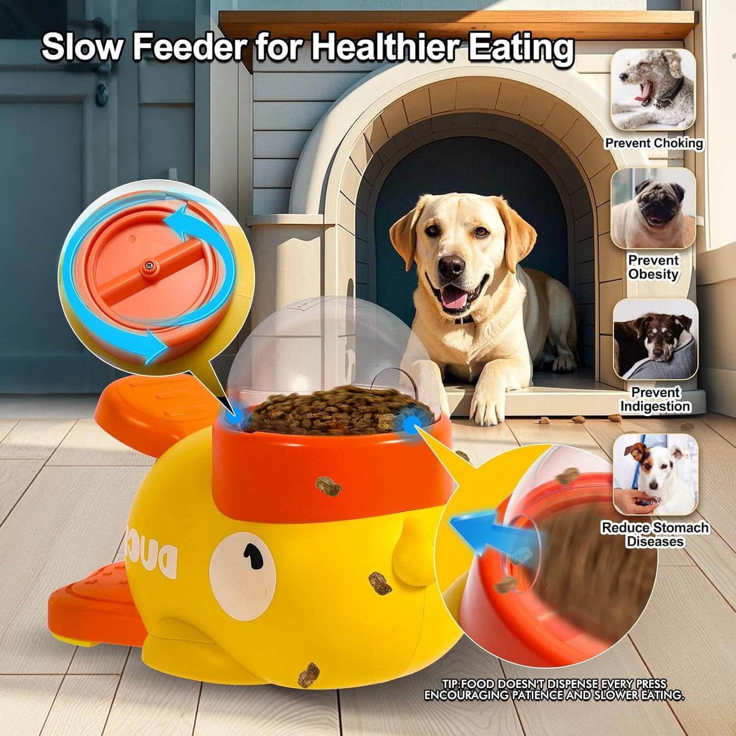 SlowPaw™ - Duck Slow Feeder - Wowpetsmart