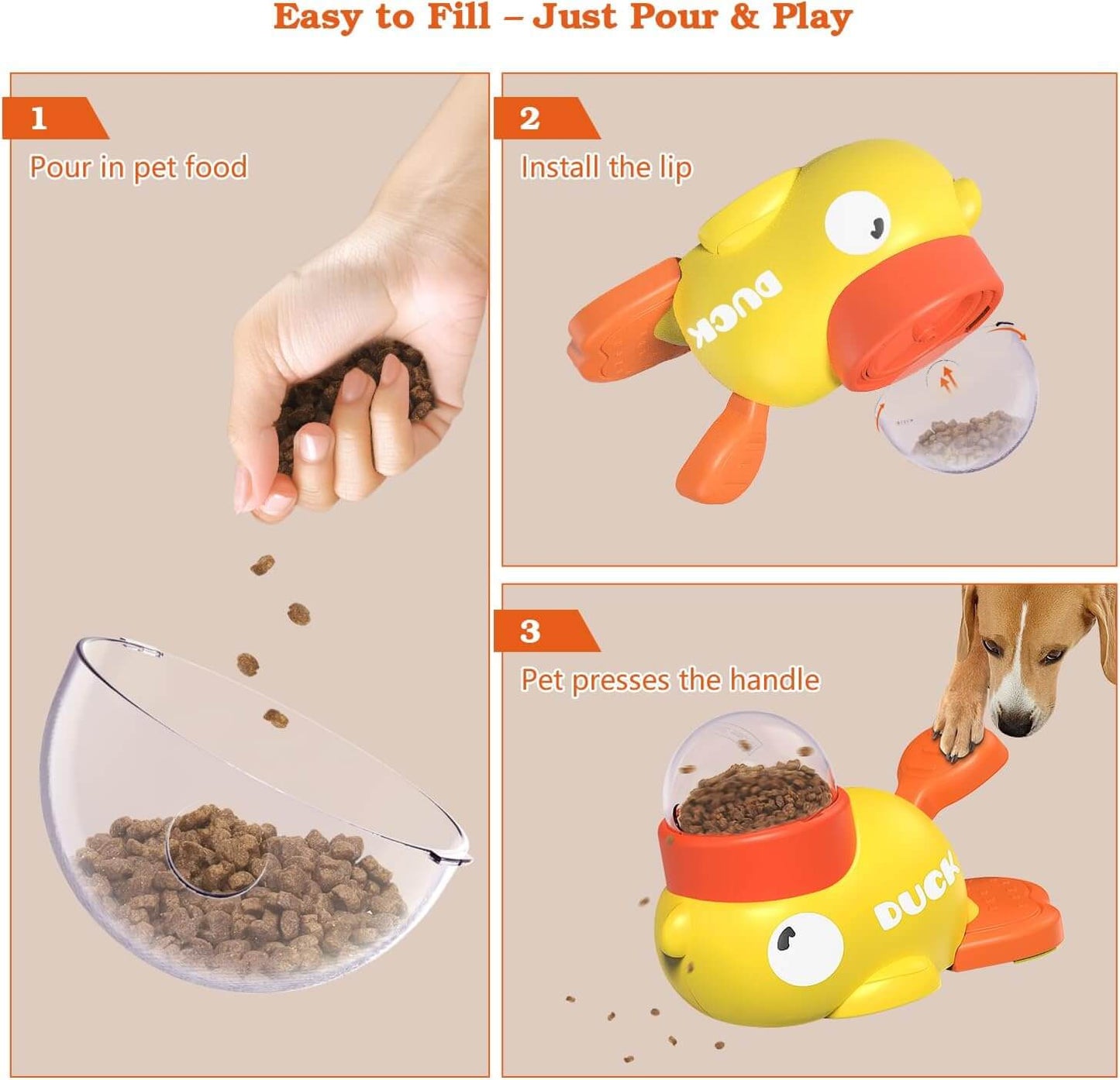 SlowPaw™ - Duck Slow Feeder - Wowpetsmart