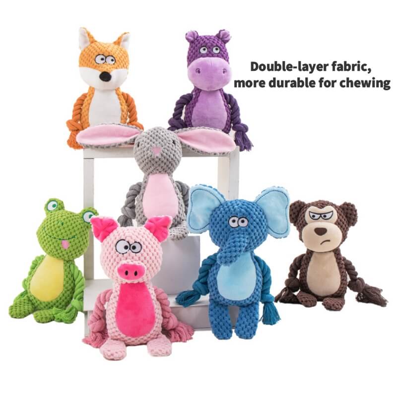 ChewAnimalTug⢠Dog Toy - Designed for Strong Chewers - Wowpetsmart