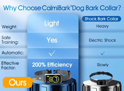 CalmiBark™ Smart Anti Bark Dog Collar – Humane No Shock Training - Wowpetsmart