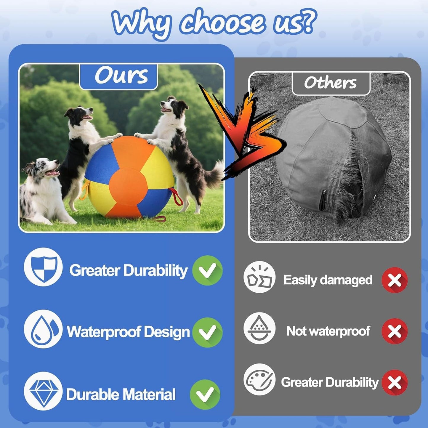 Calming Jumbo Ball for High - Energy Dogs - Wowpetsmart
