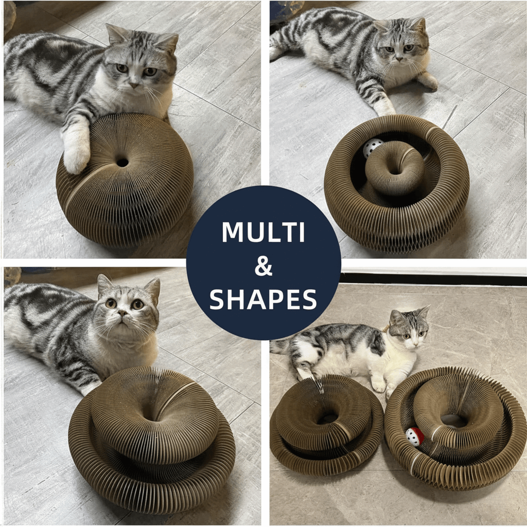 CatFold™ - Accordion Cat Scratcher Toy - Wowpetsmart