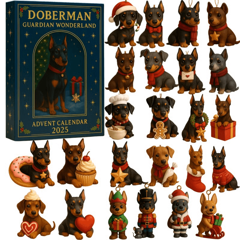 🌲Christmas Gift - 2025 Funny Dog Advent Calendar - Wowpetsmart