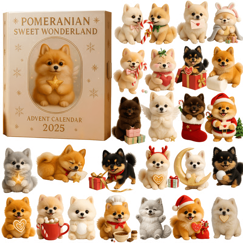 🌲Christmas Gift - 2025 Funny Dog Advent Calendar - Wowpetsmart