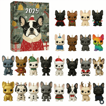🌲Christmas Gift - 2025 Funny Dog Advent Calendar - Wowpetsmart