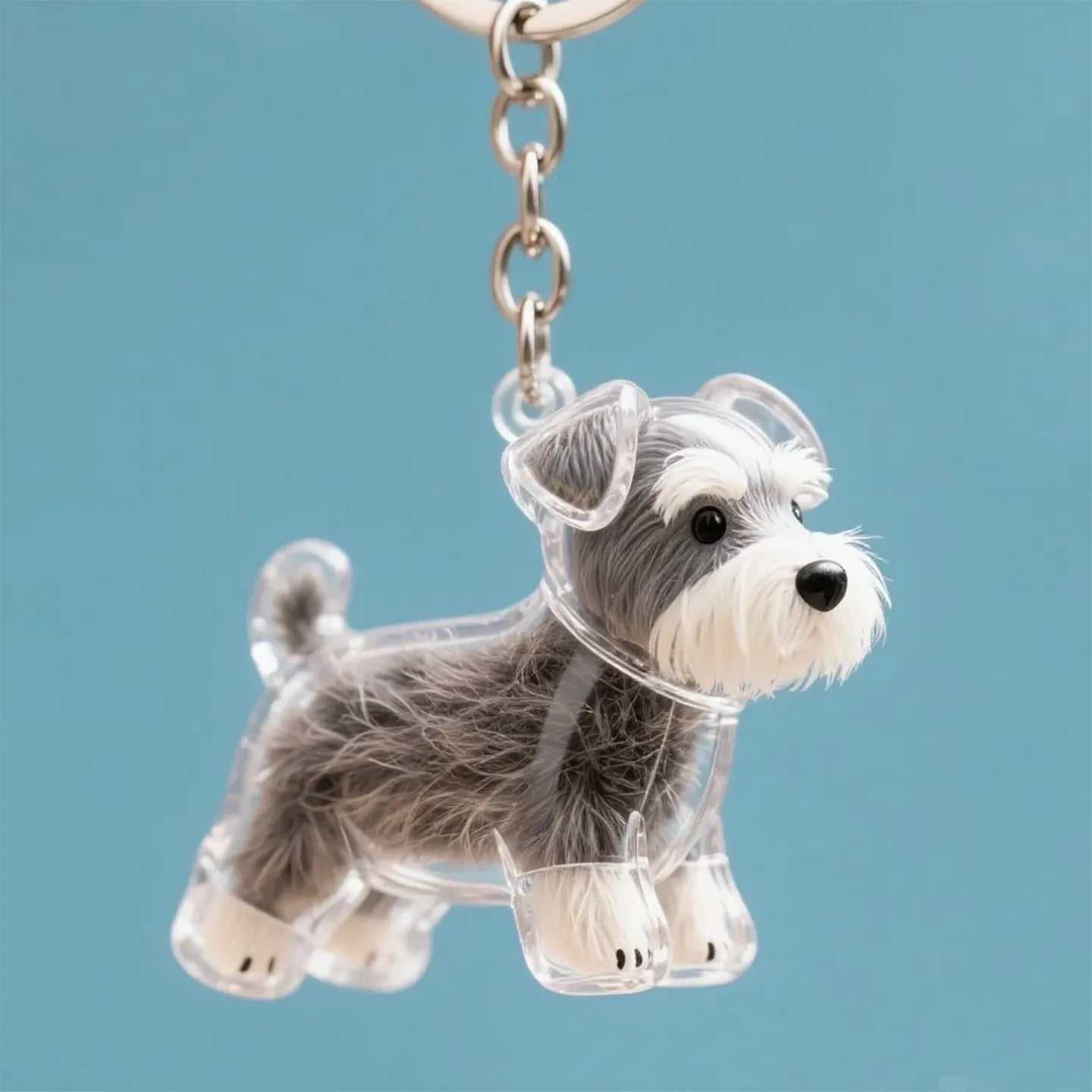 Dog Hair Collector Keychain Charm Memorial Storage Box - Wowpetsmart