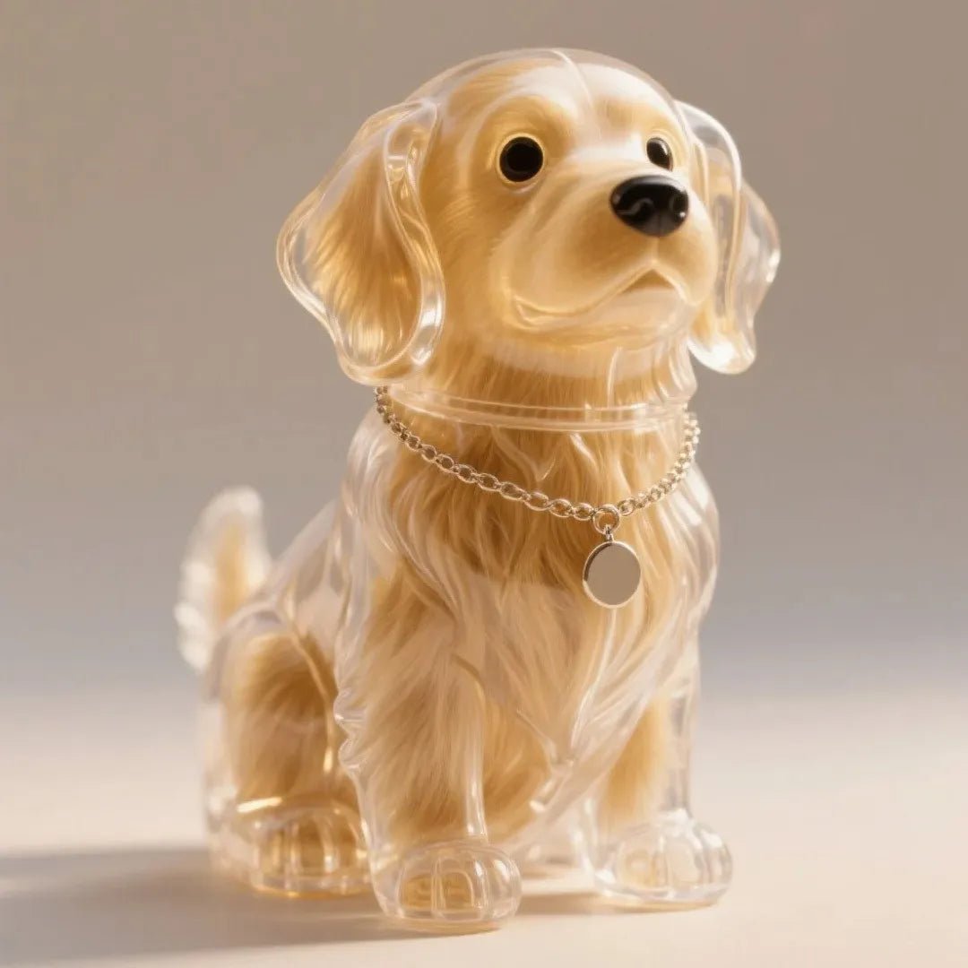 Dog Hair Collector Keychain Charm Memorial Storage Box - Wowpetsmart