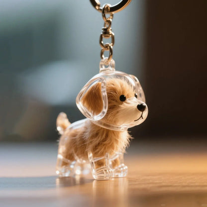 Dog Hair Collector Keychain Charm Memorial Storage Box - Wowpetsmart