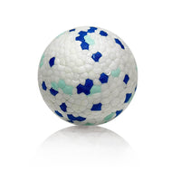 White Blue Ball