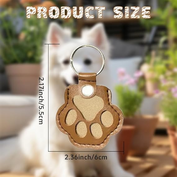 Furever Paw Print Keepsake Keychain – Hold Your Pet’s Fur Forever - Wowpetsmart