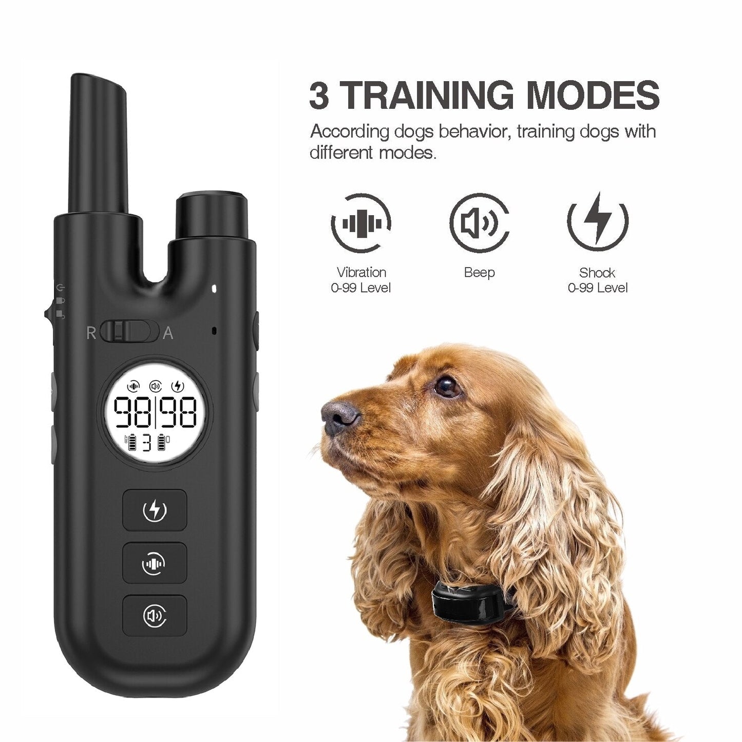 2 in 1 Dog Training Collar - Wowpetsmart