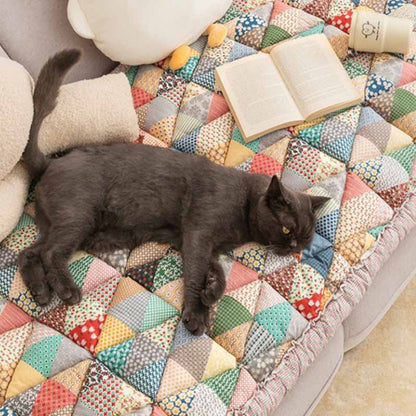 Garden Chic Cotton Protective Couch Cover - Wowpetsmart