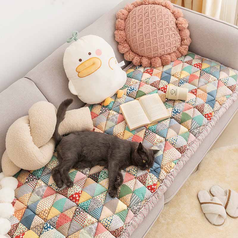 Garden Chic Cotton Protective Couch Cover - Wowpetsmart