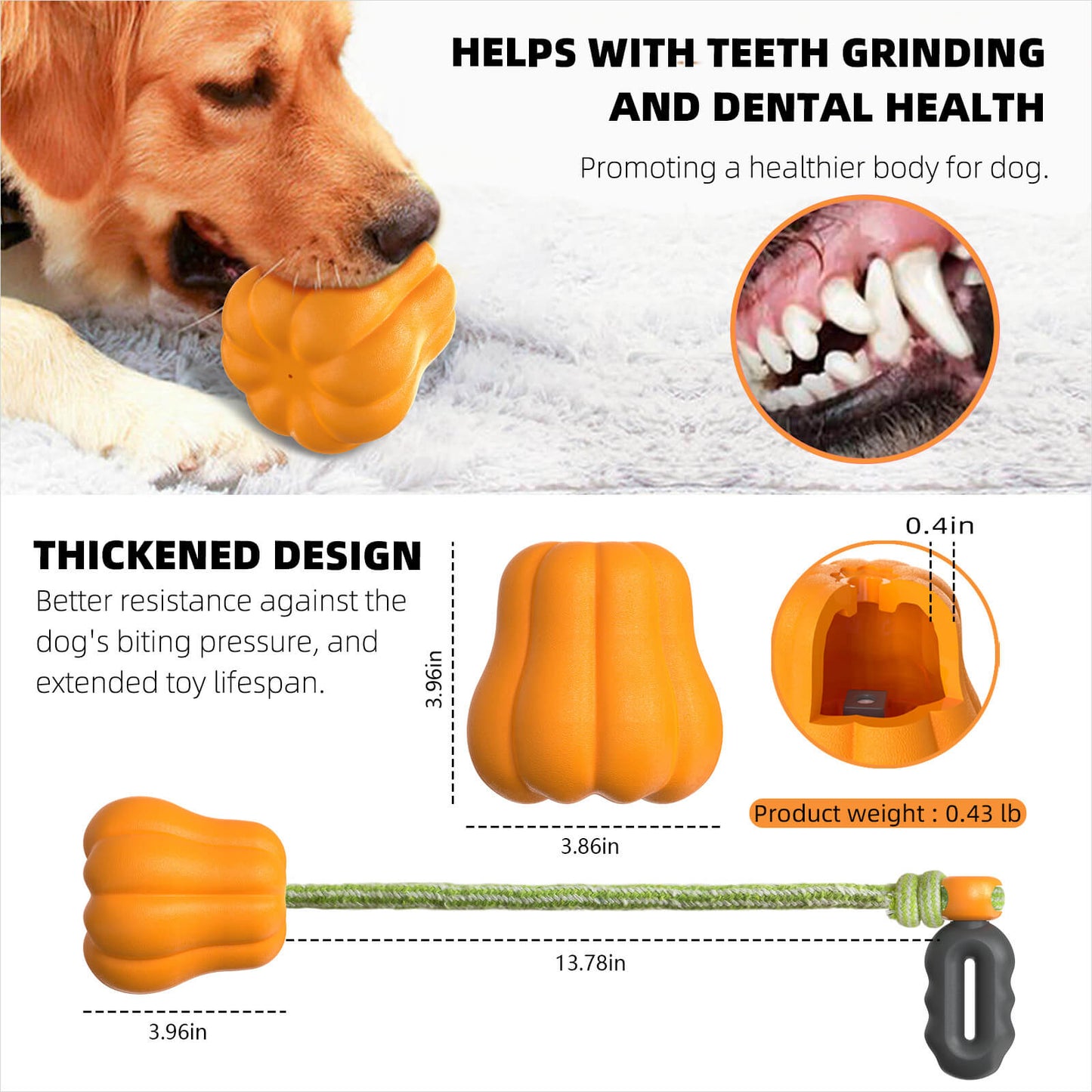 Reliable™ - Ultimate Tough Chewer Toy - Wowpetsmart