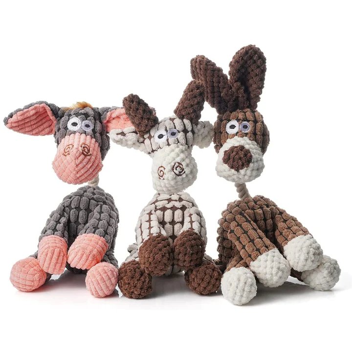 RobustDonkey™ - Immortal Plush Donkey For Heavy Chewers - Wowpetsmart